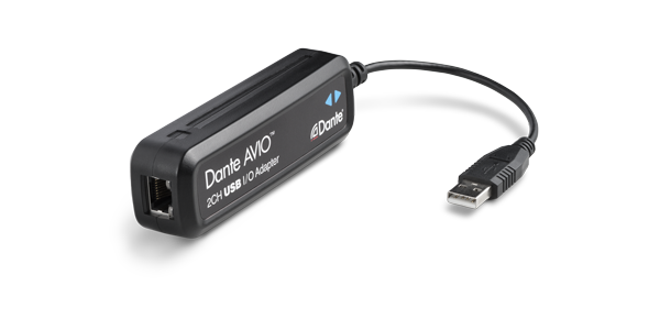 Dante AVIO 2 Channel USB Adapter